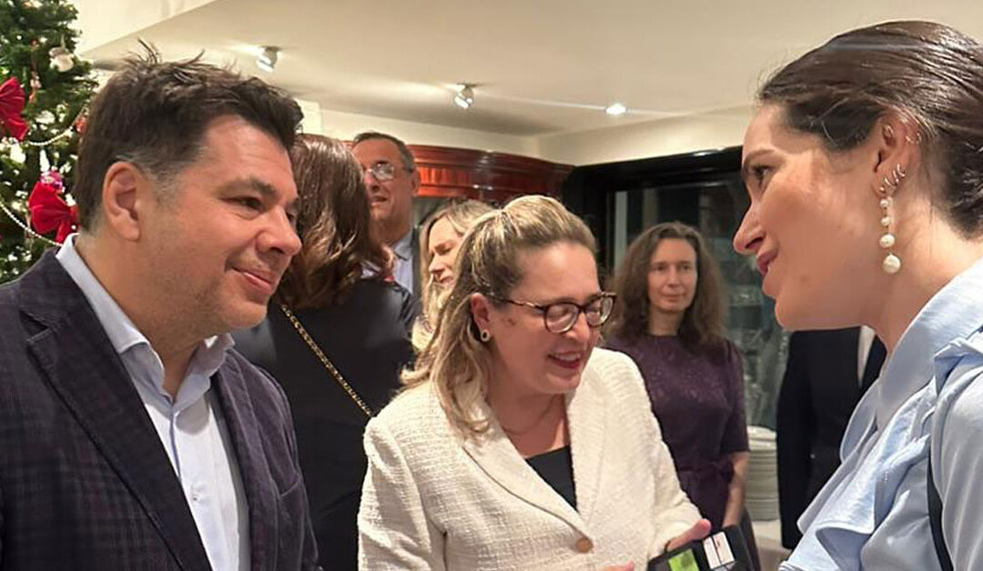 Αποχαιρετιστήρια δεξίωση προς τιμήν του Πρέσβη George J. Tsunis