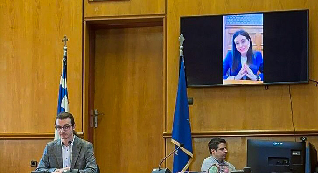 Ομιλία στο Αριστοτέλειο Κολλέγιο Θεσσαλονίκης στα πλαίσια του προγράμματος «Σχολείο Πρεσβευτής του Ευρωπαϊκού Κοινοβουλίου»