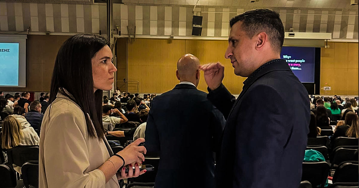 Η Νεφέλη Χατζηιωαννίδου στο Συνέδριο Νεανικής Επιχειρηματικότητας 2025