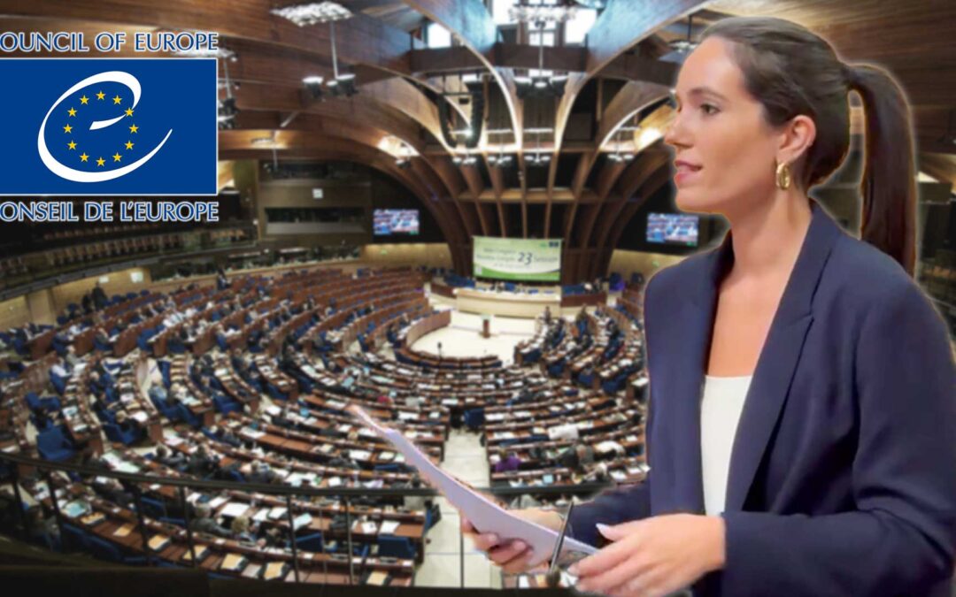 Η Νεφέλη Χατζηιωαννίδου στο Στρασβούργο, για τις εργασίες της Ολομέλειας του Συμβουλίου της Ευρώπης