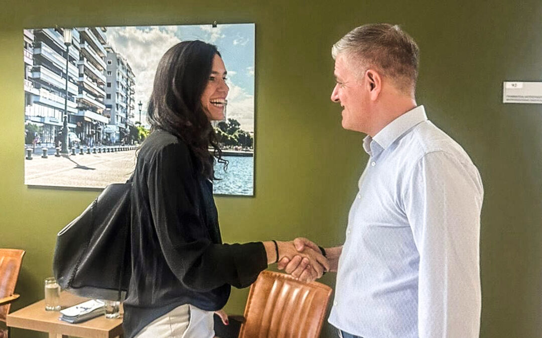 Συνάντηση εργασίας με τον Αντιπεριφερειάρχη Μητροπολιτικής ενότητας Θεσσαλονίκης @kostas_gioutikas