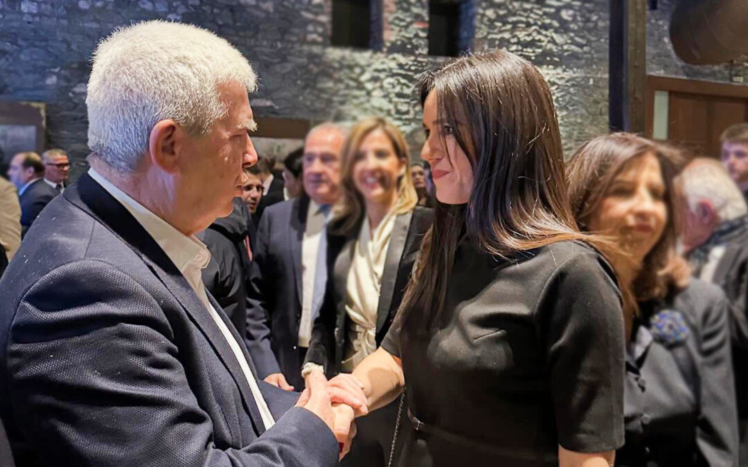 Στην επετειακή εκδήλωση για τα 110 χρόνια του ΕΒΕΘ παρουσία του Κωστή Χατζηδάκη